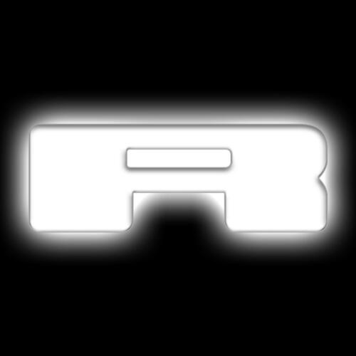 Oracle Lighting 3140-R-001 Universal Illuminated LED Letter Badges - Matte White