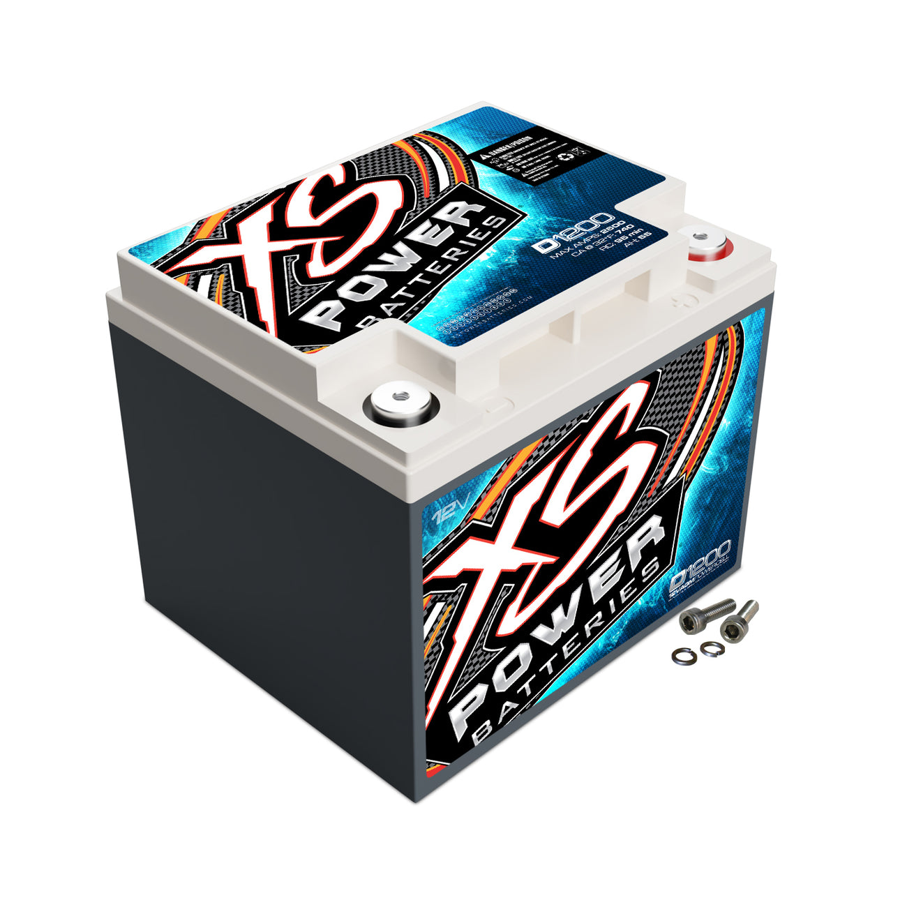 XS Power Batteries - D1200 — 12V AGM Battery