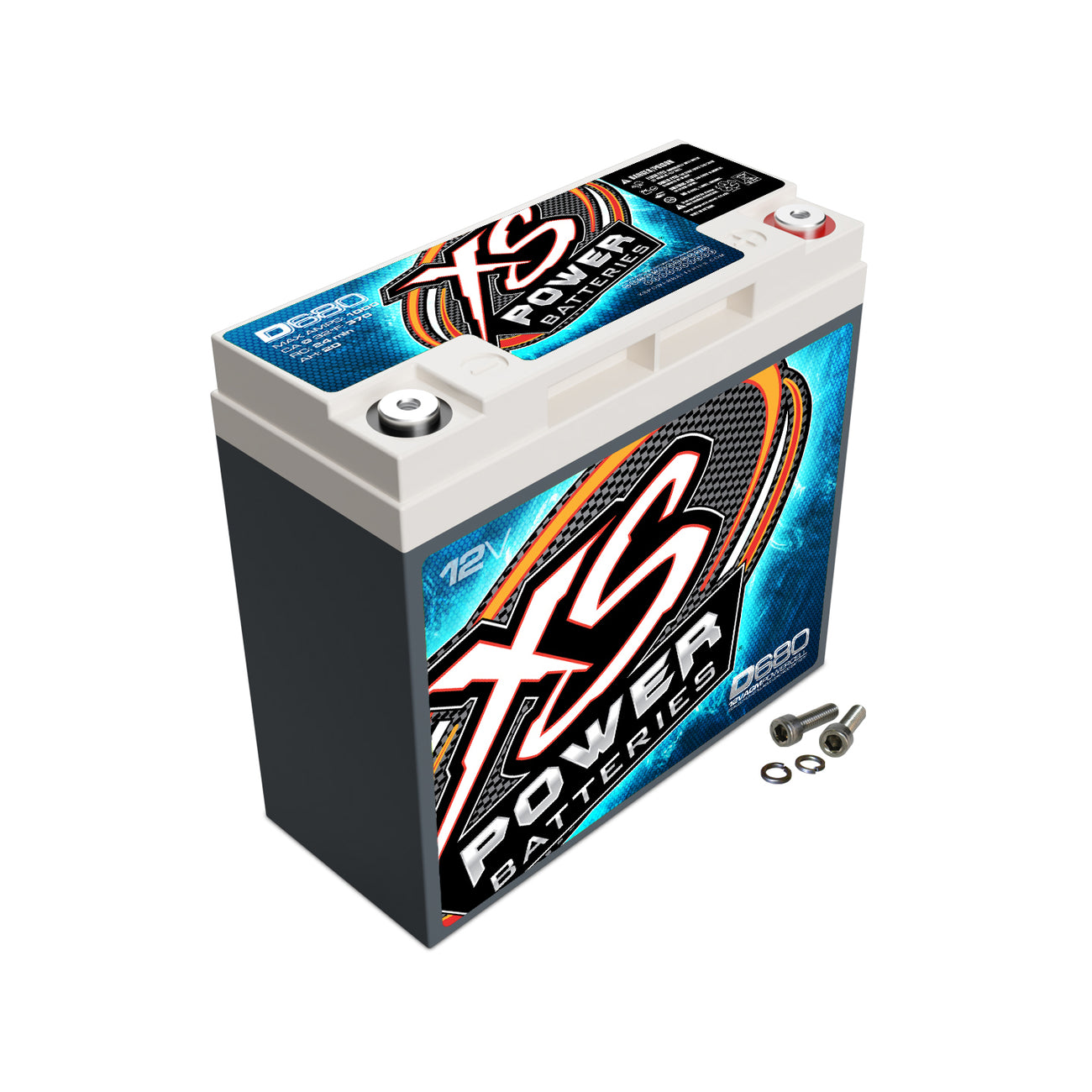XS Power Batteries - D680 — 12V AGM Battery