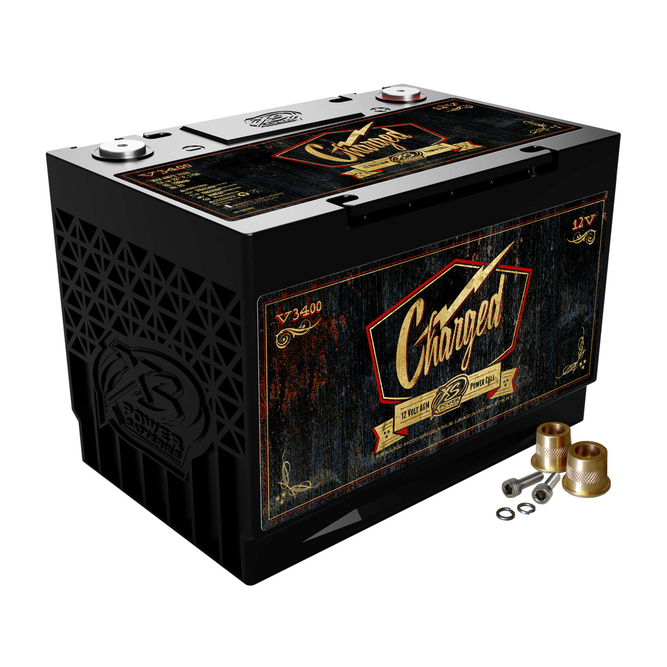 XS POWER V3400 GROUP 34 VINTAGE 12V AGM BATTERY