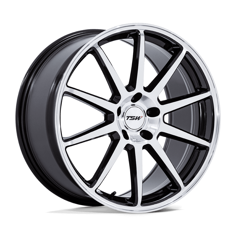 CANARD 20X9 GLOSS BLACK W/ MACHINED FACE